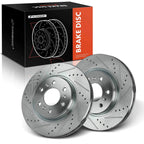 Front Side Drilled Brake Rotors for Chevrolet Uplander Pontiac (2006–2009)
