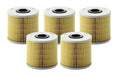 Set of 5 Engine Oil Filters H 1032/1 for Audi A8 Quattro (1997–1999)