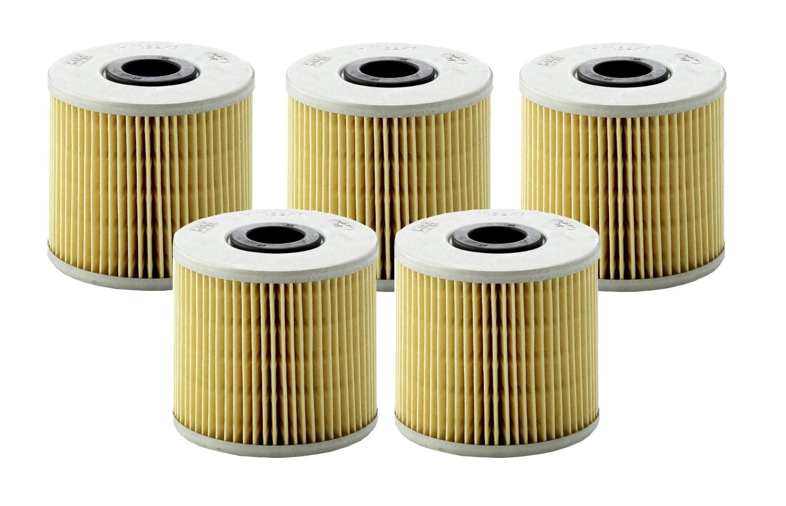 Set of 5 Engine Oil Filters H 1032/1 for Audi A8 Quattro (1997–1999)
