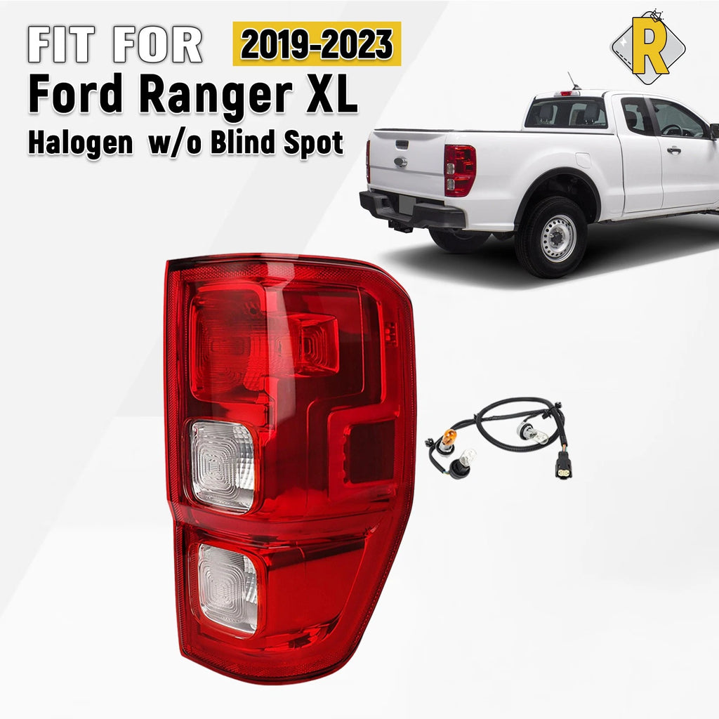 Halogen Tail Light for Ford Ranger XL (2019–2023) Passenger Right Side