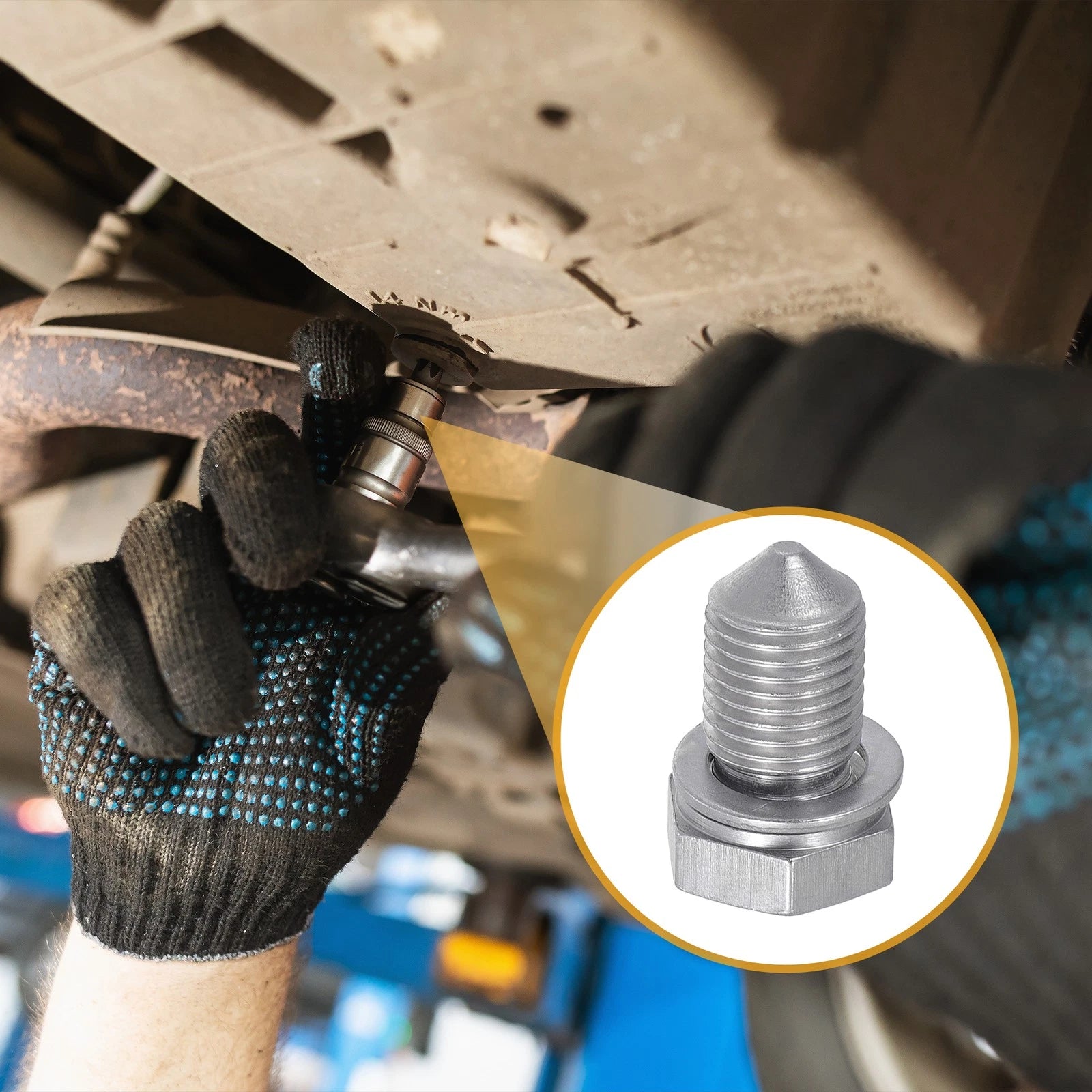 Oil Drain Plug Pan Thread Repair No.N90813202 for Audi A3 (2006–2016)