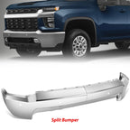 Chrome Front Bumper for Chevy Silverado 2500 HD 3500 HD (2020–2023)