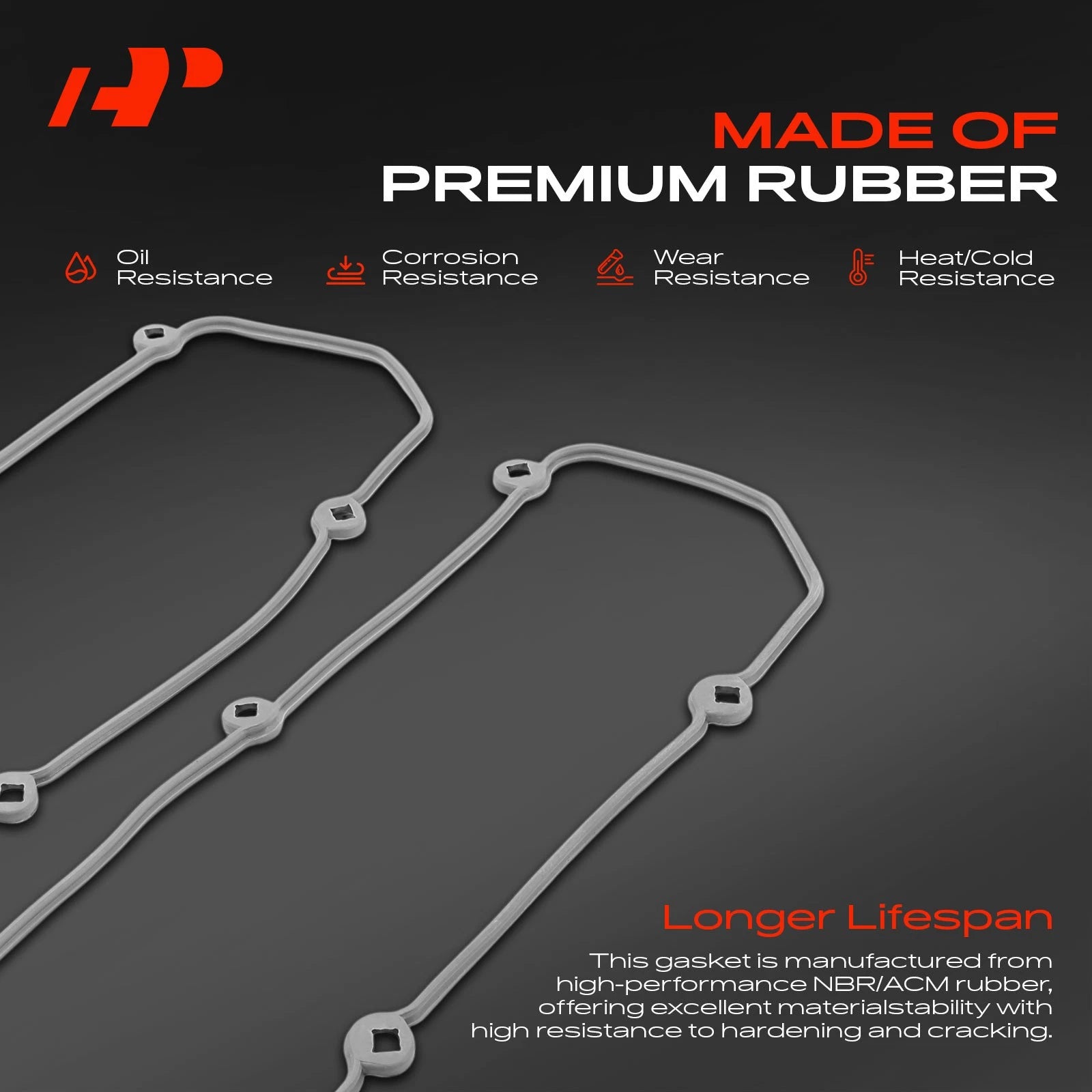 Engine Valve Cover Gasket Set for Ford F-150 Mustang Taurus (1997–2009)