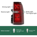 Tail Lights for Chevy Tahoe Suburban (2015–2020) Right Side