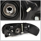 Passenger Right Side Headlight for Nissan Sentra (2004–2006) NI2503151 Black