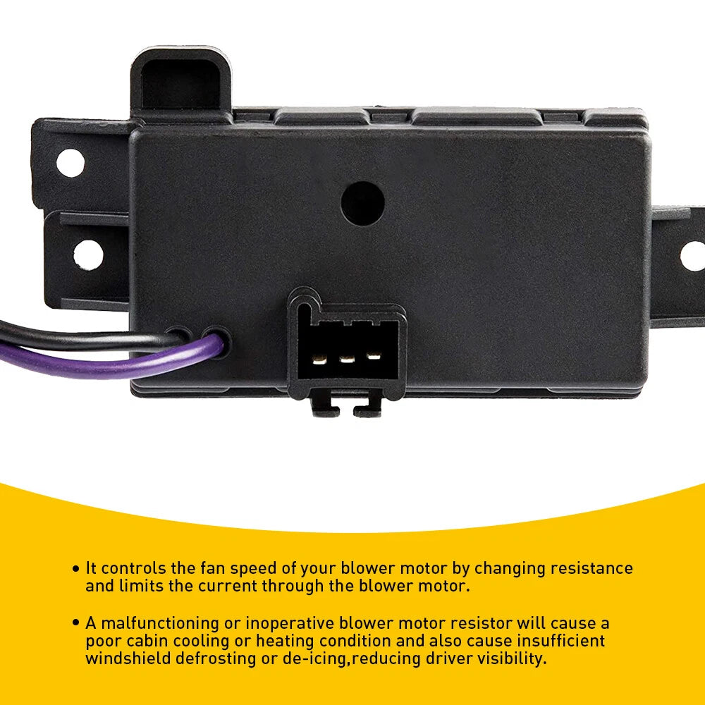Blower Motor Fan Resistor for Chevrolet GMC Yukon