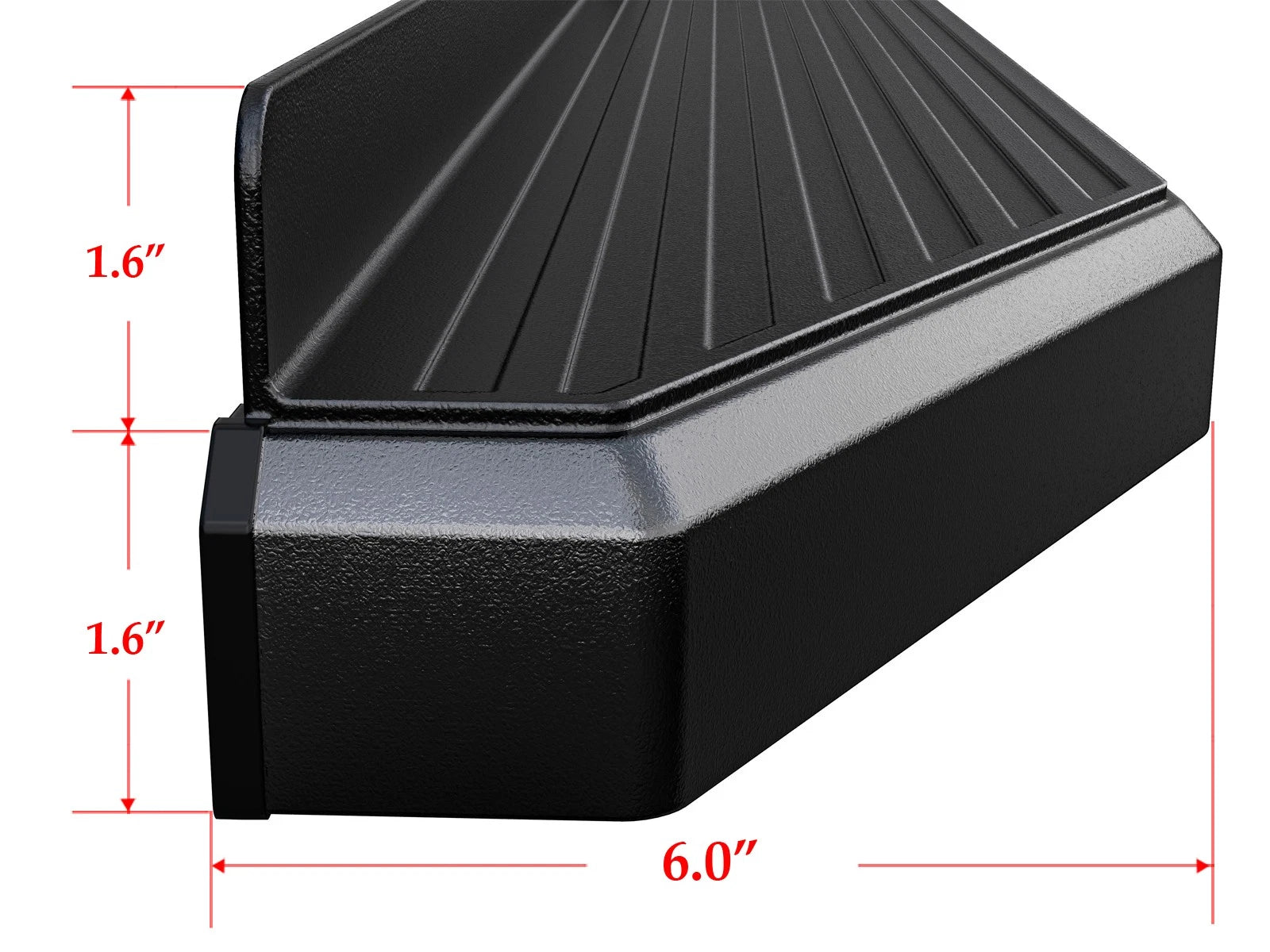 Running Boards for Ford Explorer (2020-2026) - Black Style
