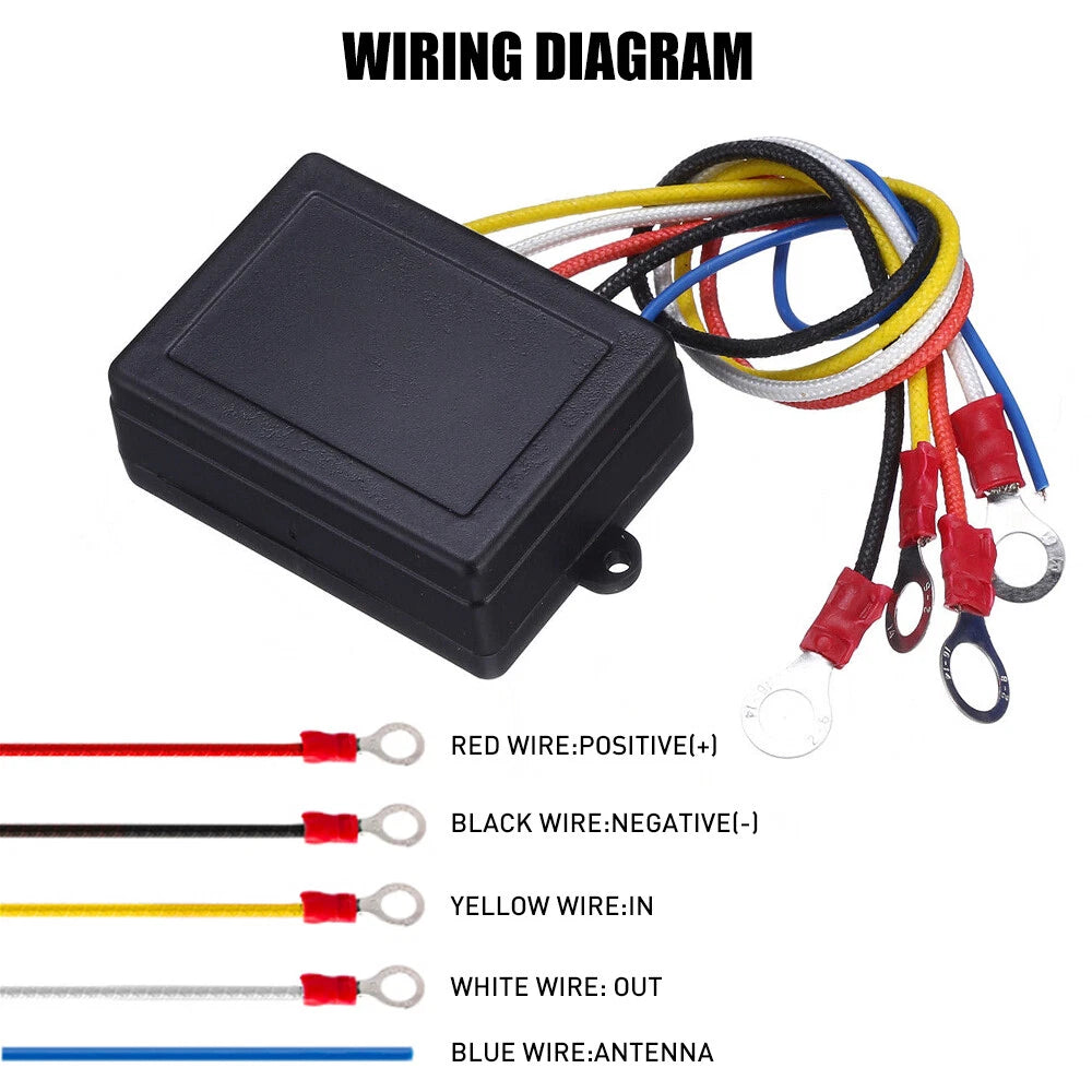 Wireless Winch Solenoid Relay for ATV Jeep (YYYY–YYYY)