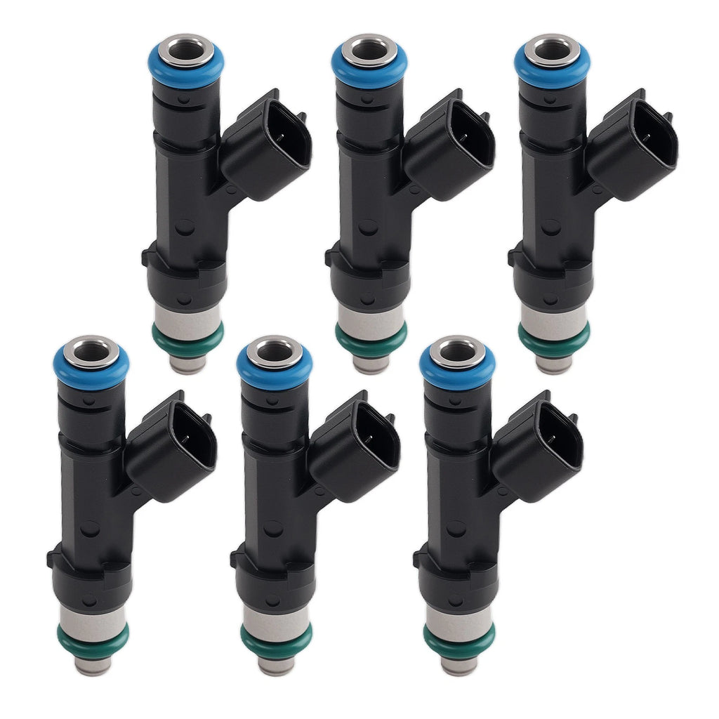 Set of 6 Fuel Injectors for Dodge Dakota Ram 1500 Durango 3.7L (2005–2011)