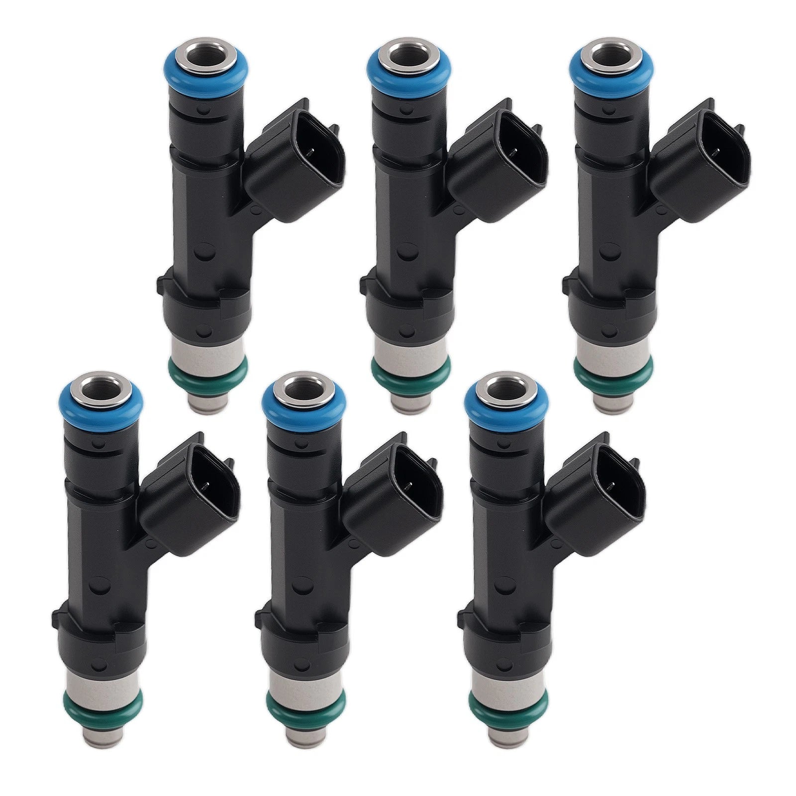 Set of 6 Fuel Injectors for Dodge Dakota Ram 1500 Durango 3.7L (2005–2011)