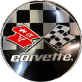 Hangtime 12 Inch Circle Sign for Corvette