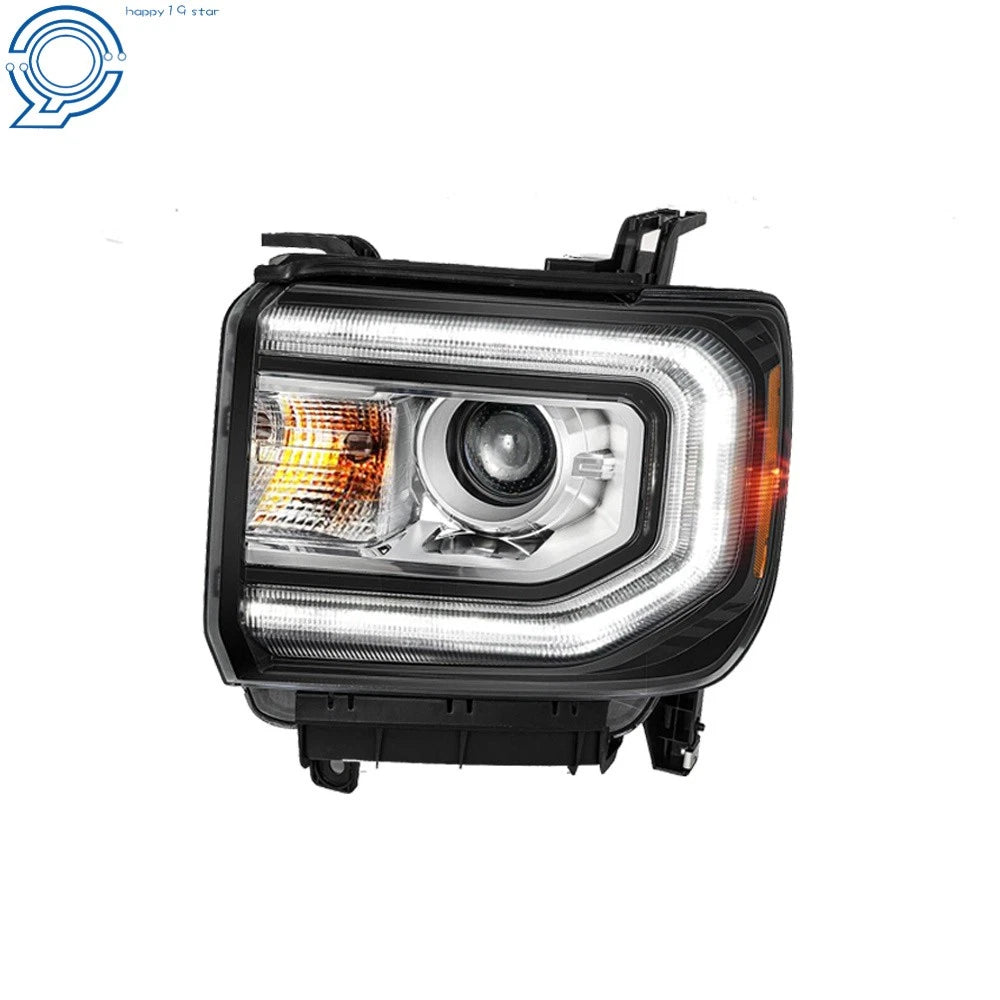 HID Projector Headlights with LED DRL for GMC Sierra 1500 (2016-2018)
