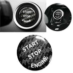 Black Trim Keyless Start Button Cover for BMW E-Chassis X5 X6 E70 E71 E90 E60 (2007-2013)