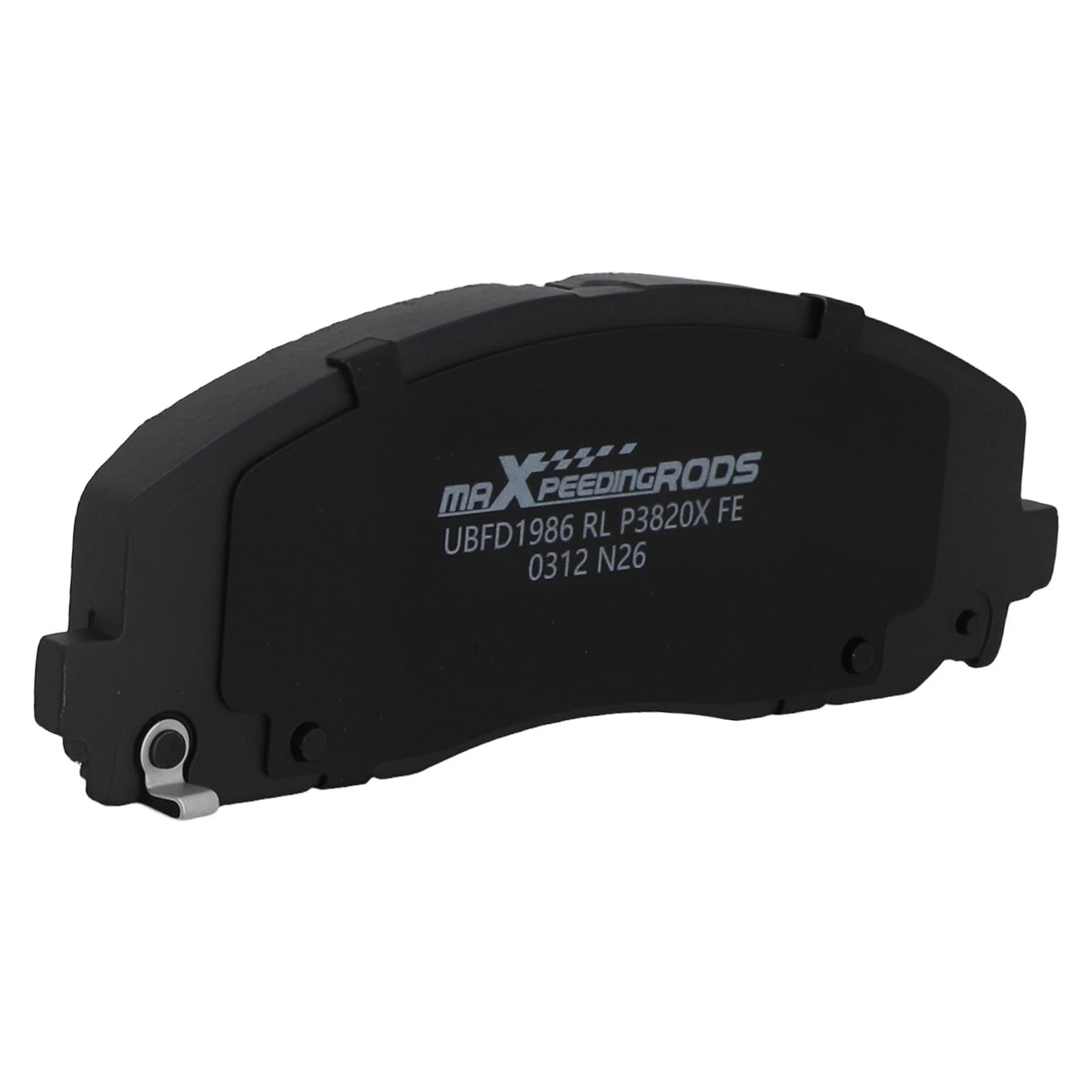 Front Disc Brake Pads Set for Dodge Grand Caravan/Journey (2012–2020) w/Hardware