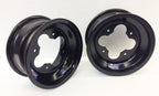 Set of 2 DWT A5 10" 3+2 Front Aluminum Rolled Lip Wheels for YFZ450 (2004–2023)