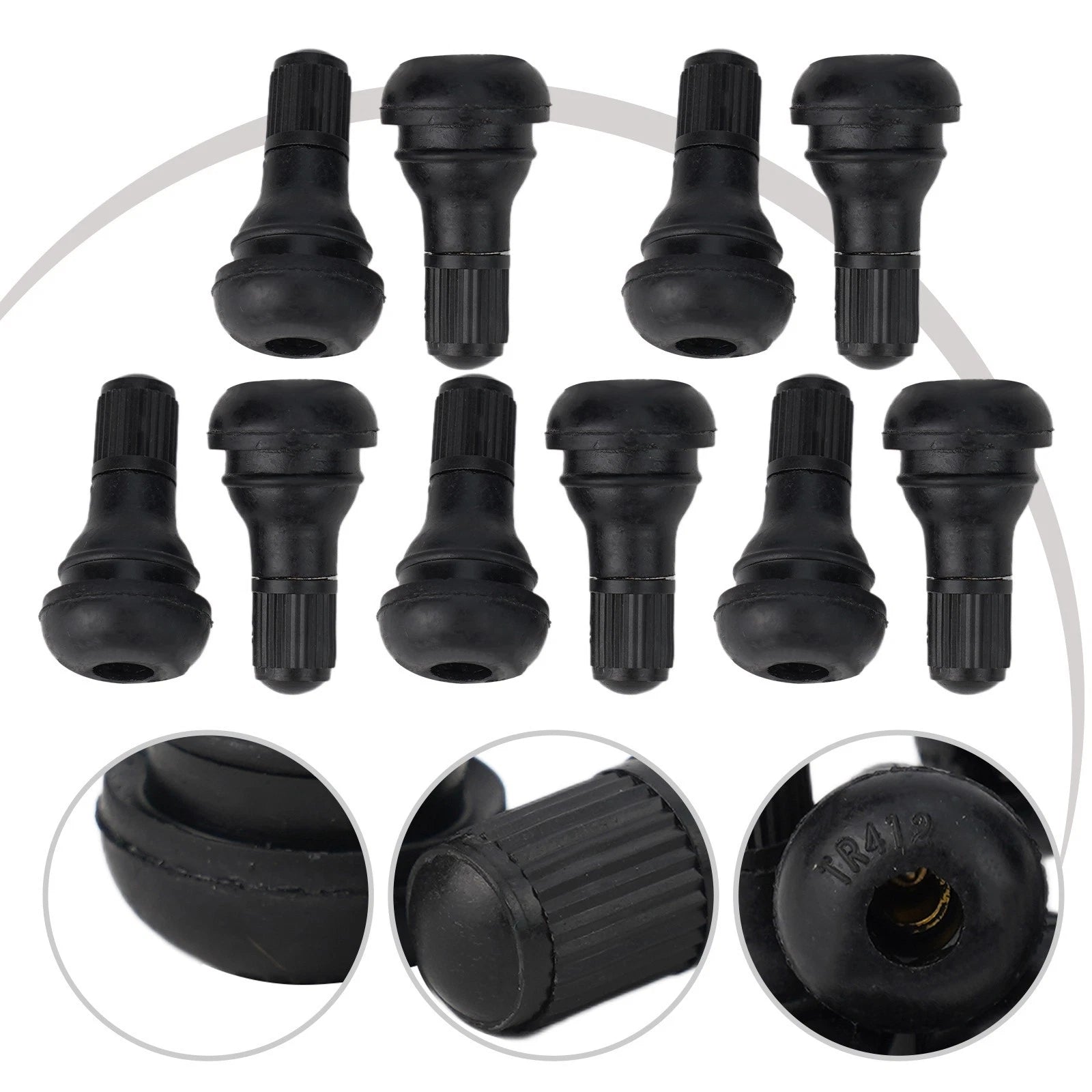 7.5mm Tubeless Motorcycle Valve Stems for