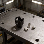 Adjustable Vertical Drill Guide with 610mm Locator and Drill Sleeves