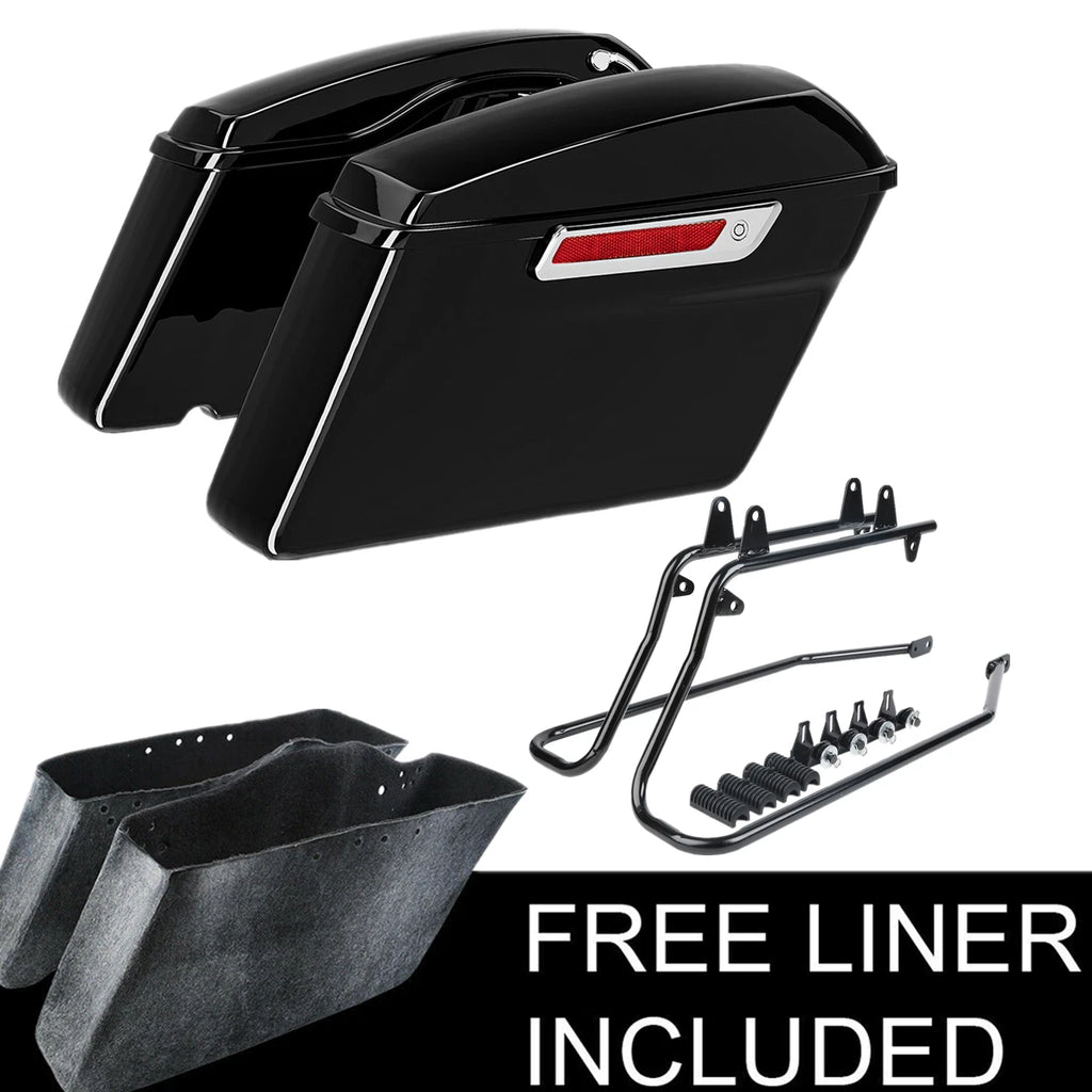 Hard Saddlebags Conversion Bracket for Harley Softail Springer (1984–2017)