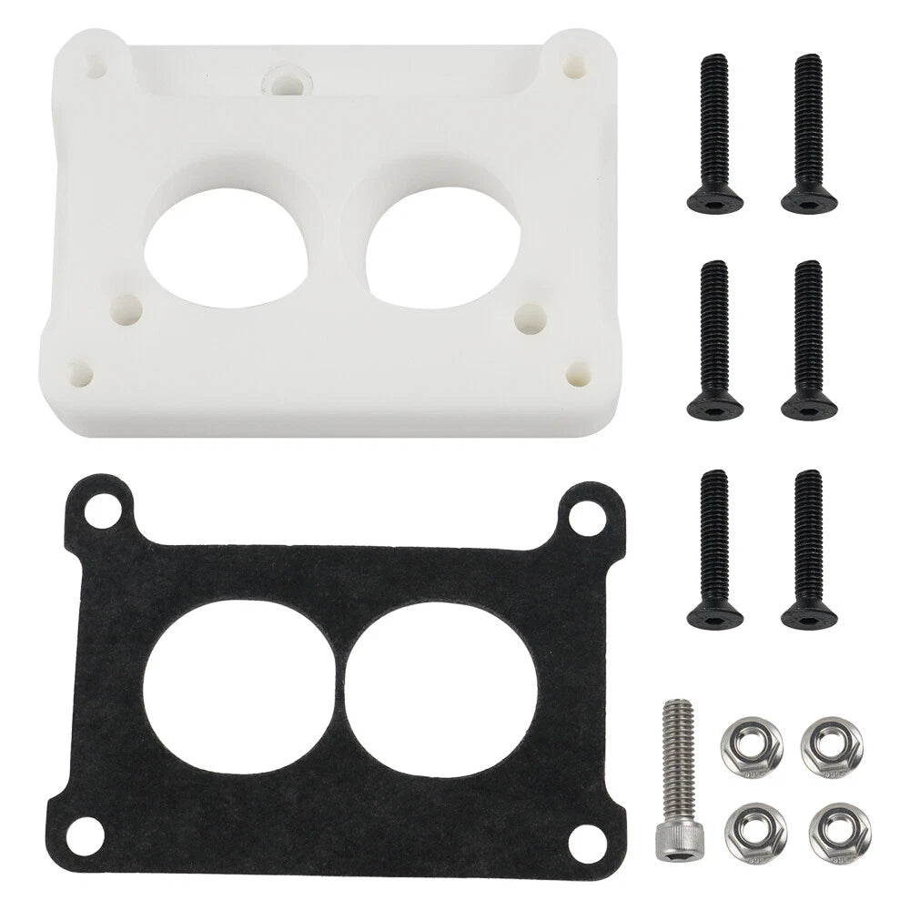 TBI Adapter 2 Barrel 4412 350 500 CFM for Chevy GM