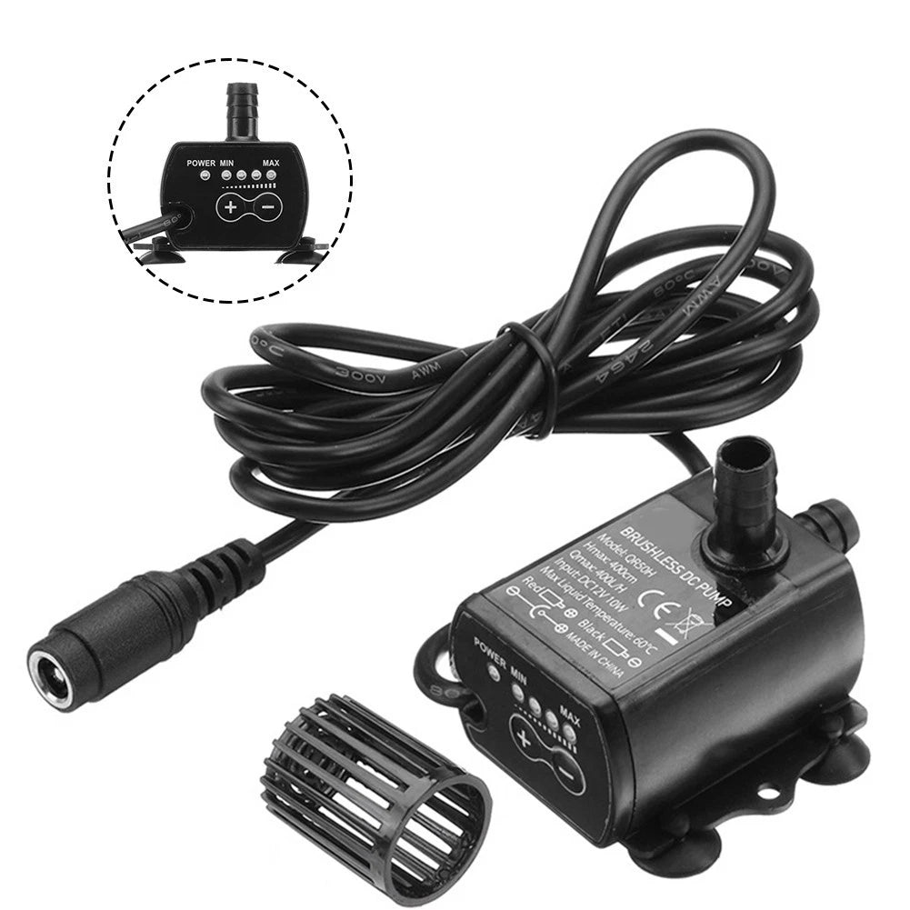 Brushless Water Pump with Filter for DC12V Systems