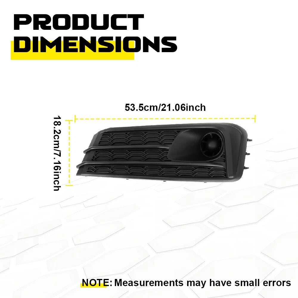 Set of 2 Black Fog Lamp Light Bezels for Subaru Impreza (2020–2023) 57737FL00A