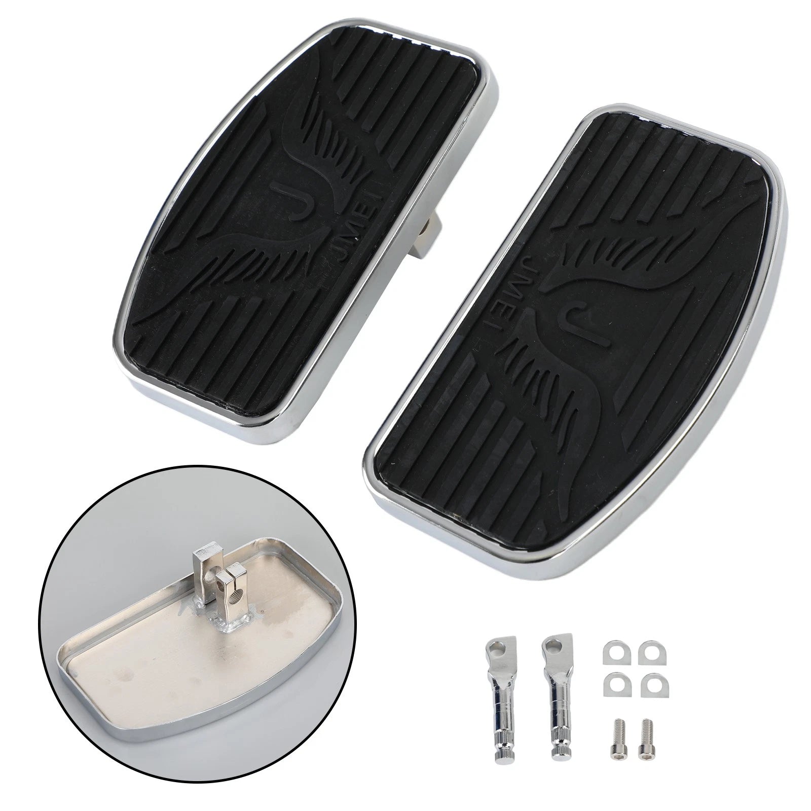 Rear Floorboard Footboard for Harley Dyna Sportster Touring Softail CVO