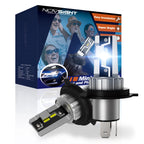 2X H4 9003 LED Headlight Bulbs for 10000LM
