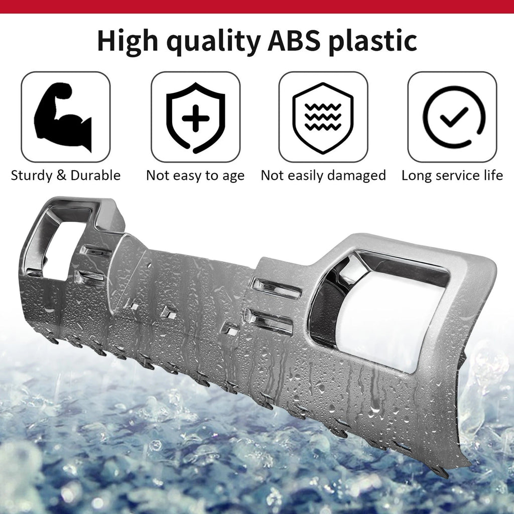 Front Silver Lower Bumper Skid Plate for GMC Sierra 1500 (2014–2015)