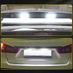 2X Full White LED License Plate Light Kit for Mitsubishi Outlander Sport (2011-2020)