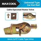 Heater Tap Valve for Ford E Series (Universal, 16mm Cable Type)