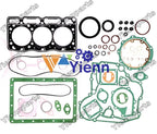 Cylinder Head Overhaul Rebuild Kit D1105 D1105-E4B for Kubota Bobcat 425