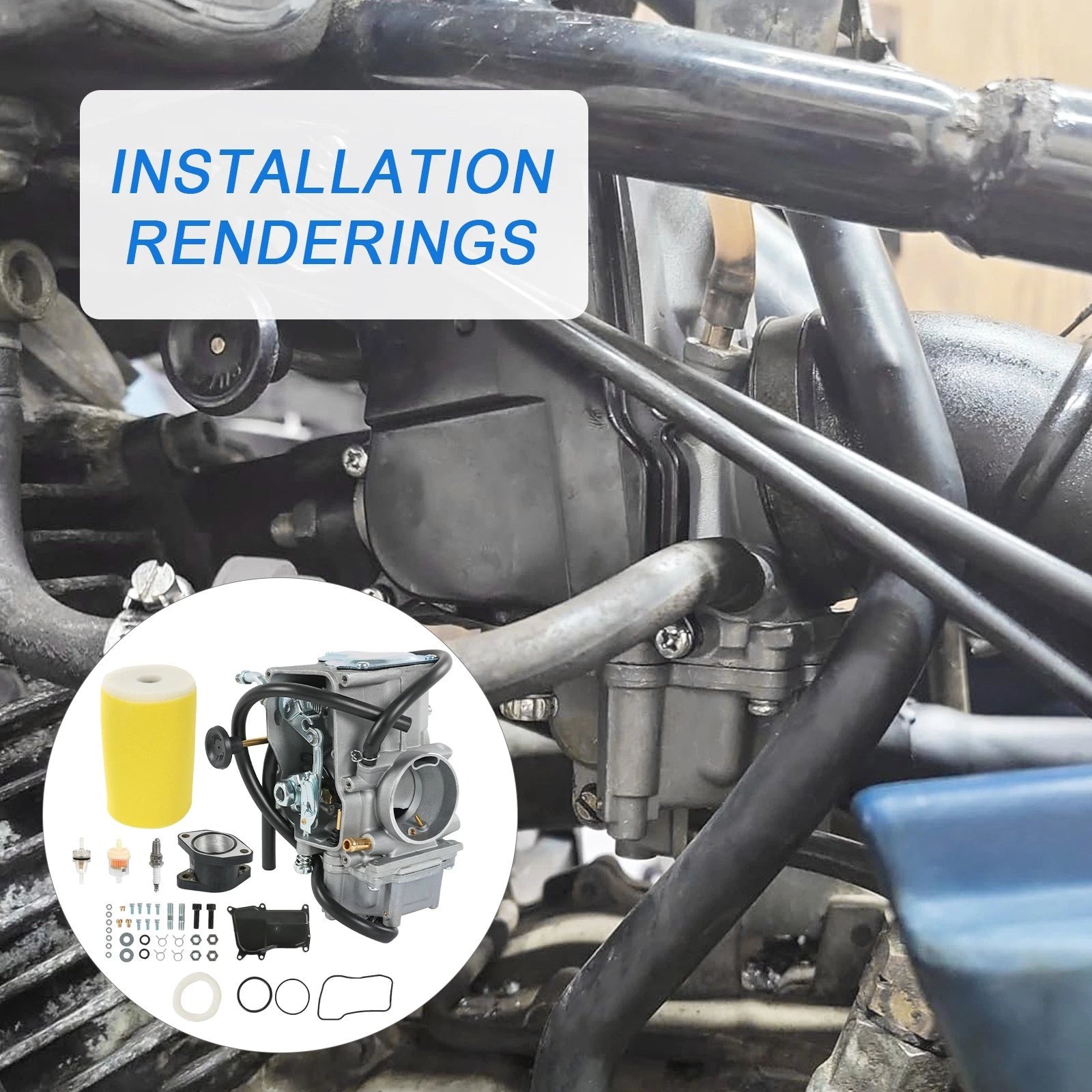 Carburetor for Yamaha Big Bear YFM350 (1987-1996)