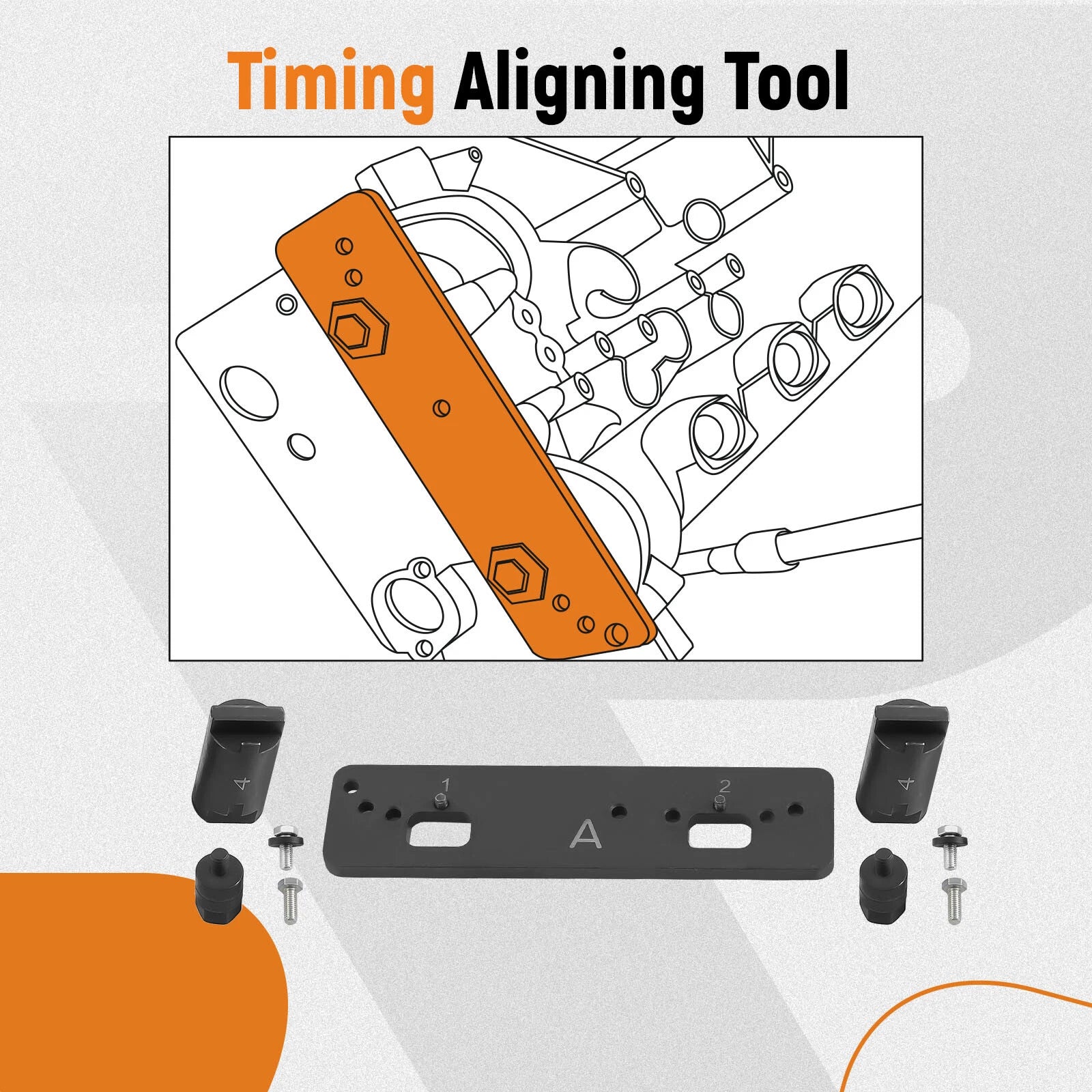 Camshaft Adjuster Timing Locking Tool for Audi Porsche