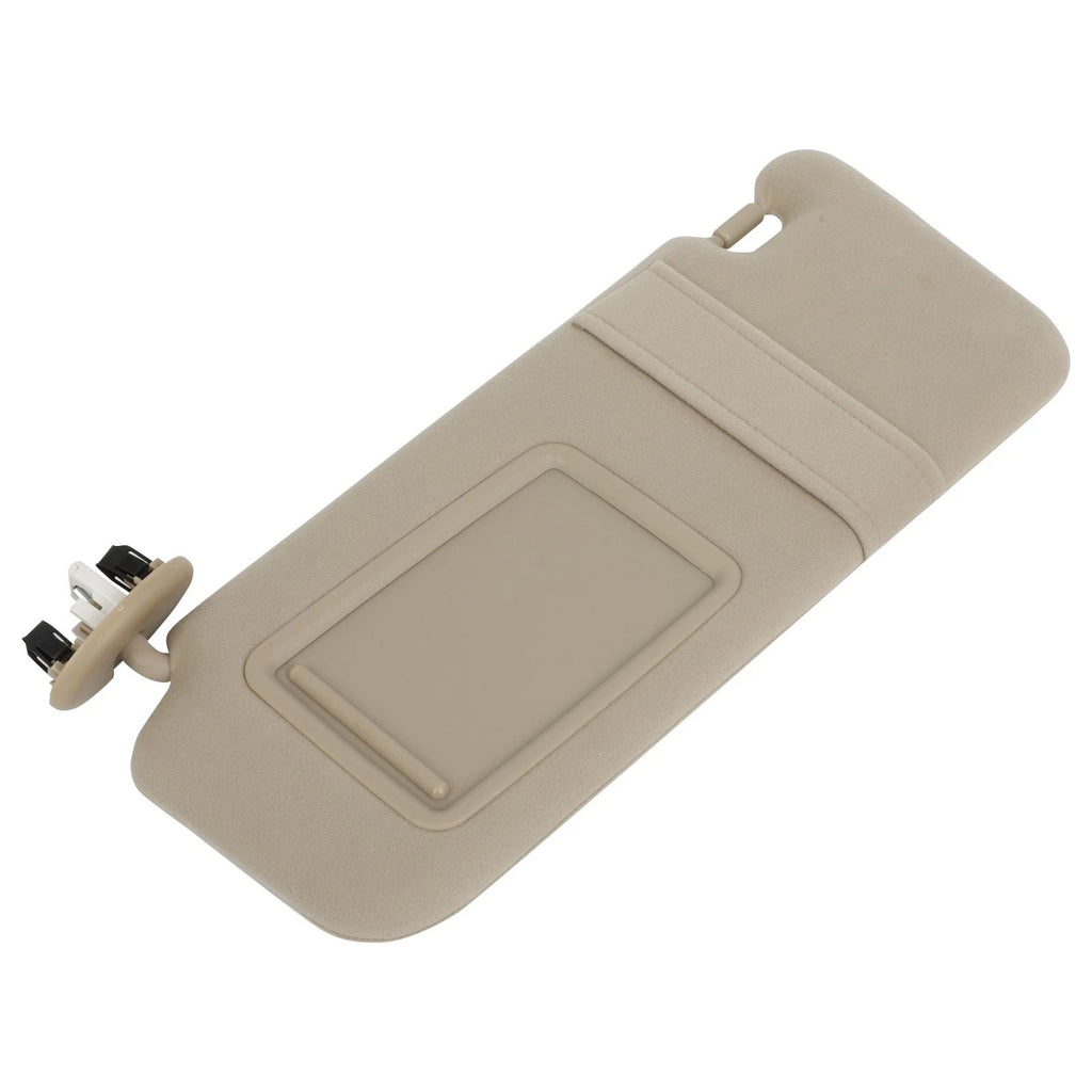 Beige Plush Cloth Sun Visor Pair for Toyota Camry (2006–2011) W/Sunroof