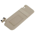 Beige Plush Cloth Sun Visor Pair for Toyota Camry (2006–2011) W/Sunroof