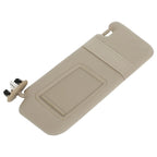 Beige Plush Cloth Sun Visor Pair for Toyota Camry (2006–2011) W/Sunroof