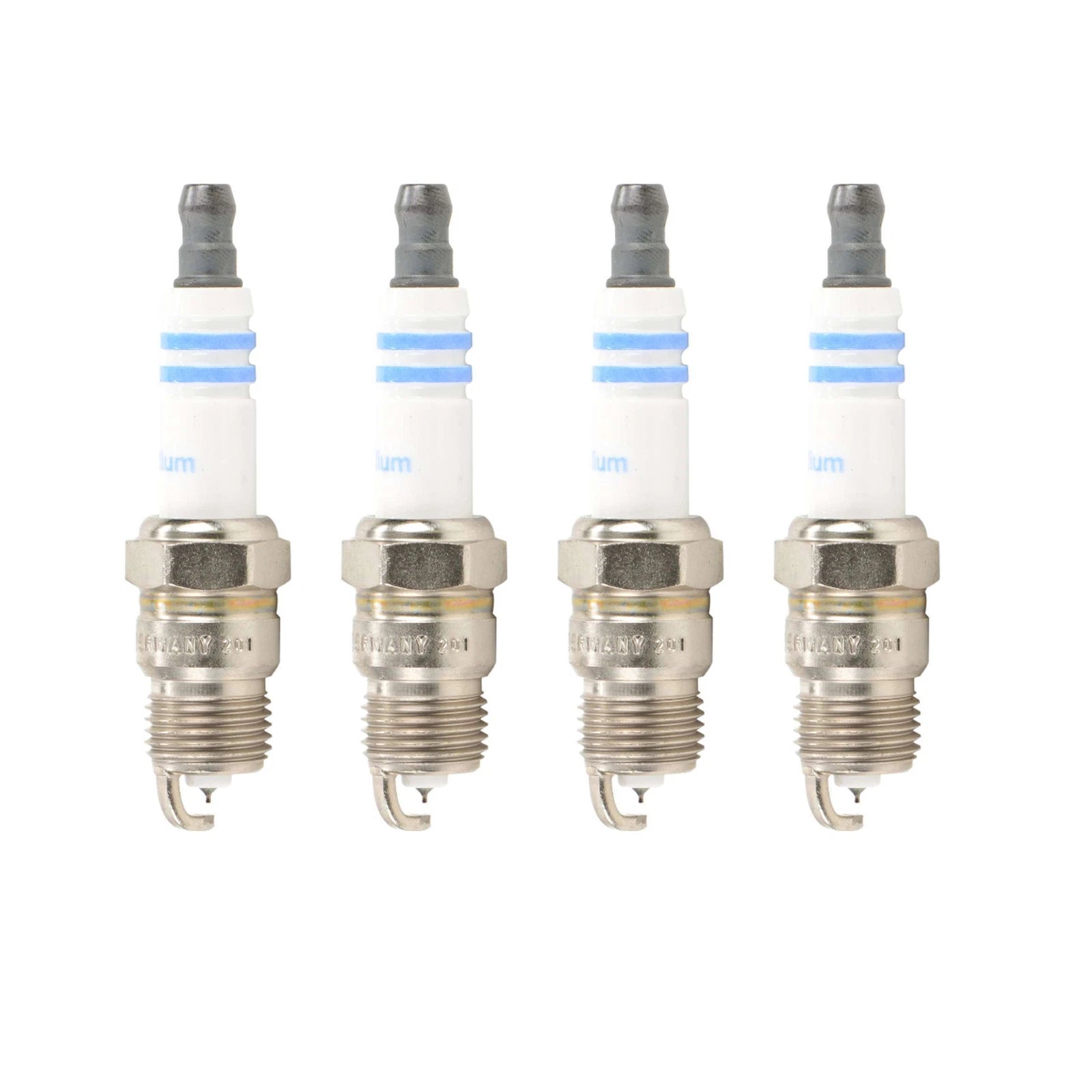 Set of 4 Double Iridium Spark Plugs for Chevy GMC Pontiac Buick (2.5L L4)