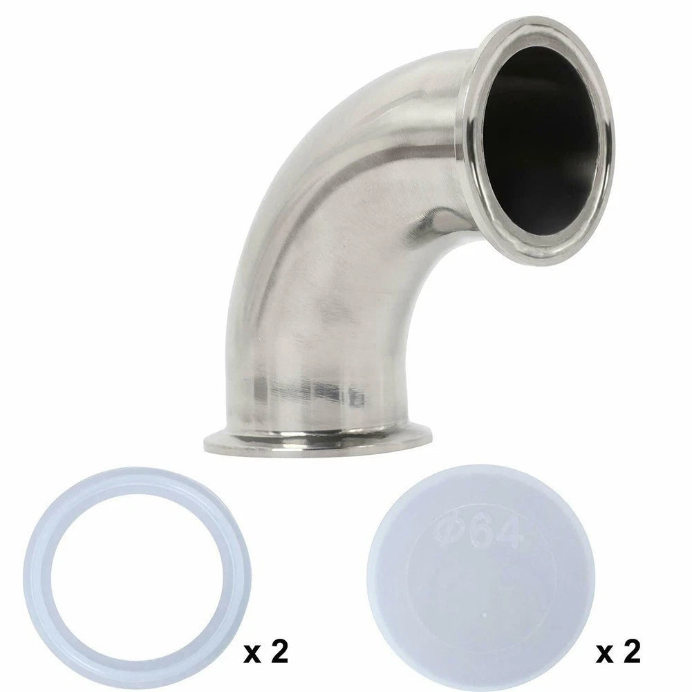 Sanitary Ferrule Elbows for Food Industry Use