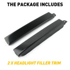 Set of 2 Headlight Molding Trim for Toyota 4Runner (1996–2001)