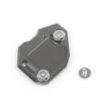 Side Stand Kickstand Plate Pad for BMW F800GS F800 GS (2008–2015) Gray