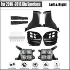 Set of 2 Front Bumper Fog Lights for Kia Sportage (2017–2018)