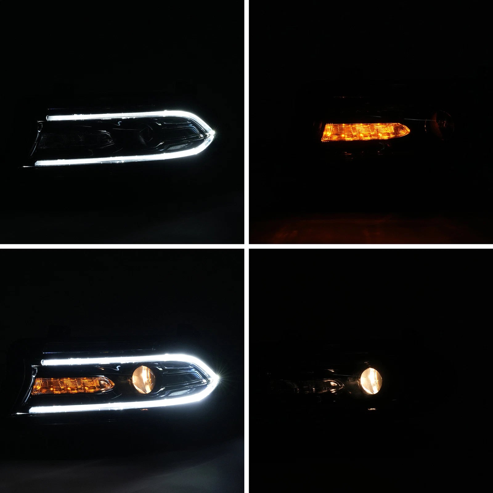 Halogen LED DRL Projector Headlight for Dodge Charger (2015-2022)