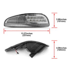 Front Bumper Light Signal Parking Lamp for Chevy Corvette C5 (1997–2004) Dynamic Smoke