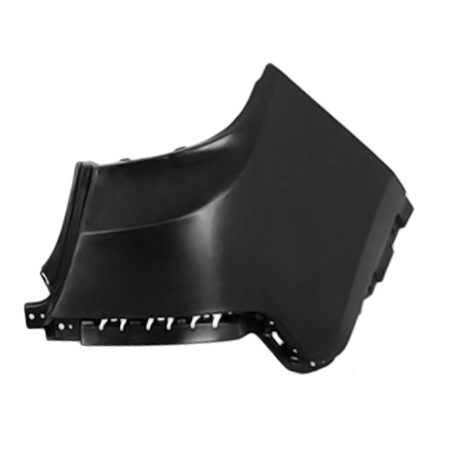 Replacement Rear Passenger Side Bumper Cover w/o Side Sensor Bracket for