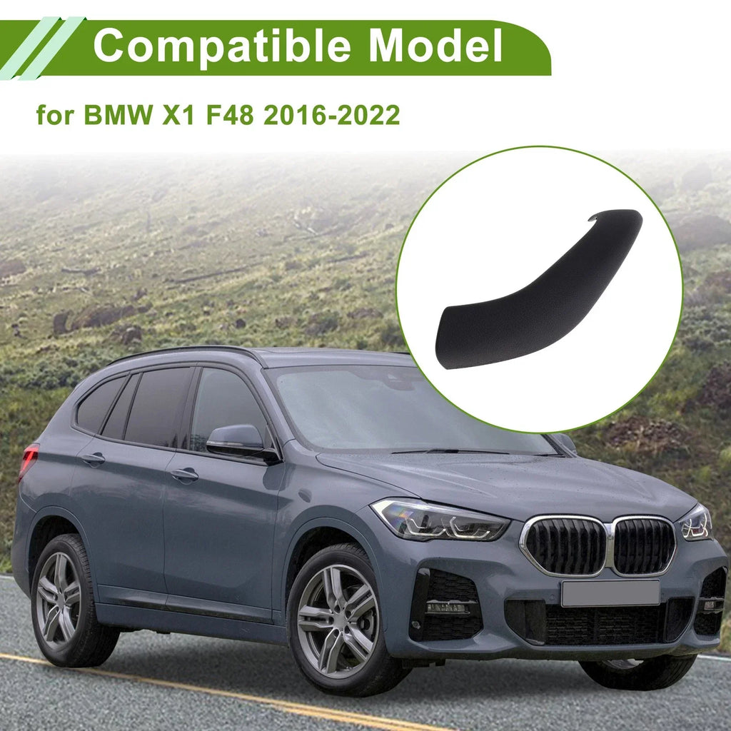 Door Panel Handle Pull Trim Cover for BMW X1 F48 Black (2016 - 2022)