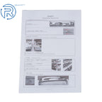 Front Bumper Assembly with Fog Light Holes for RAM 1500 (2013-2023)