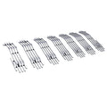Upper Chrome Billet Grille Insert for Jeep Wrangler JL (2018–2024)