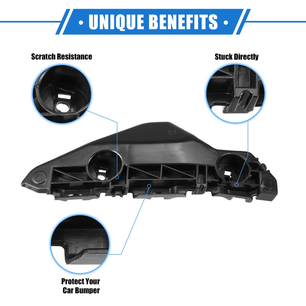 1 Pair Bumper Mounting Support Bracket for Toyota Yaris (2007–2012)