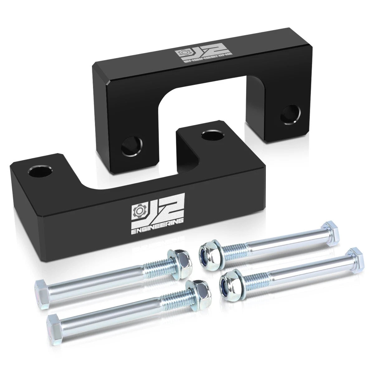 J2 2" Front Low Mount Lift Kit Spacers for Silverado/Sierra 1500 (2007–2022)