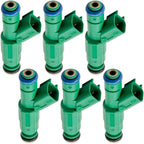 Set of 6 Fuel Injectors for Chrysler Town & Country, Dodge Grand Caravan (2008–2016)